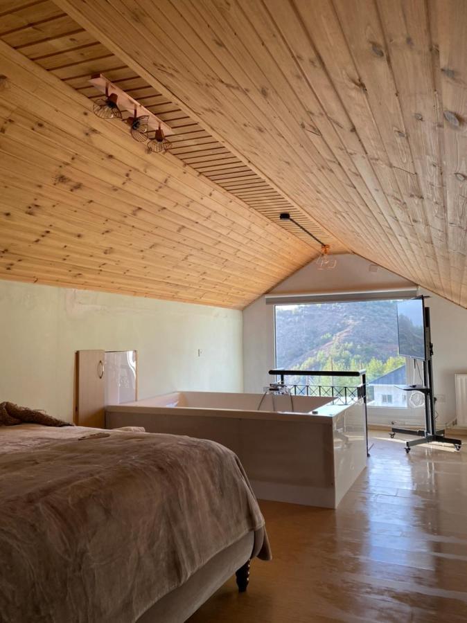 阿格罗斯Aprosmeno Jacuzzi House 2公寓 外观 照片